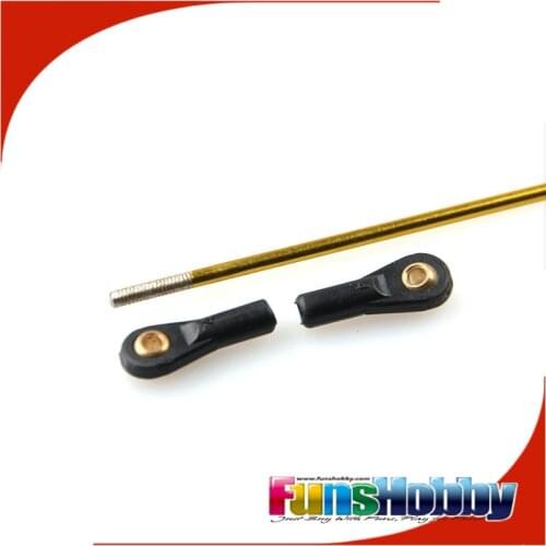 Tenshock Mini Mono Ball Arm Draw Rod For RC Boat Mini Scord Mini-DOM TS-BP00220003