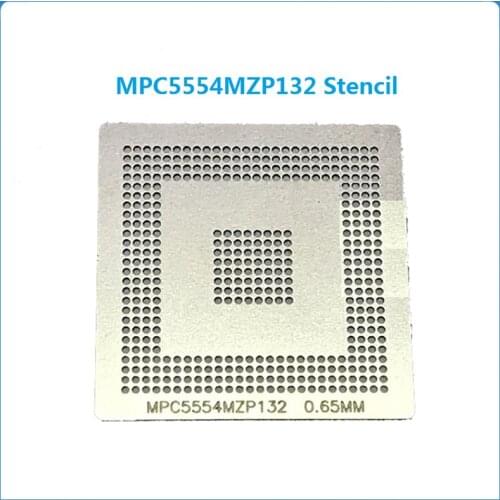 Direct Heating 8080 9090 BGA Stencil For MPC5554MZP132 MPC5554MZP MPC5554 Chip Reballing Repair Template Replacement
