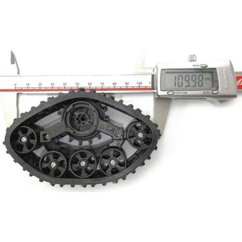 4pcs/set Military Track Wheels Snow Tires Replacement Parts for RC Crawler F1CB