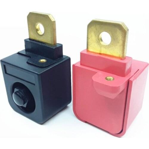 2 Pcs Connectors Terminals True Copper 300A Binding Post Inverter Terminal Amplifier Power Resistant Electrical Parts wholesales