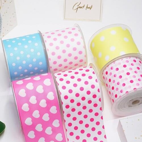 3 Inch 75 mm Cartoon Printed Grosgrain Ribbons For Hair Bows Craft Suppliers 51628