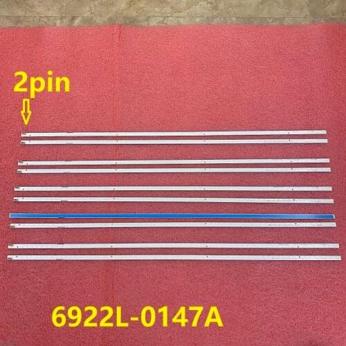 5set=10pcs LED Backlight For LG 60UH6150 60UH6090 60UH625V 60UH6035 60UH615A 6922L-0147A 6916L2653A 6916L2652A LC600FGE FJ M3