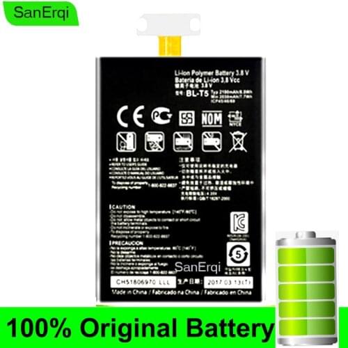 BL-T5 For LG Nexus 4 E960 E975 E973 E970 Battery F180 LS970 2100mAh Full Capacity SanErqi