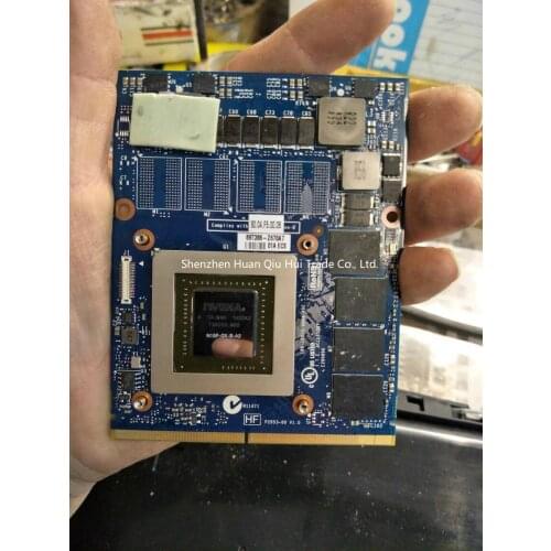 Origianl J0M0K CN-0J0M0K N15P-GX-B-A2 GTX860M GTX 860M MXM 3.0 DDR5 2GB Video Graphics Card For DELL M17X R5 M18X R3 laptop