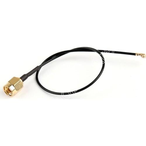 Areyourshop IPX / U.FL to RP-SMA Male Plug Pigtail Cable 1.37mm 20cm For PCI Wireless 1PCS High Quality Pigtail Cable