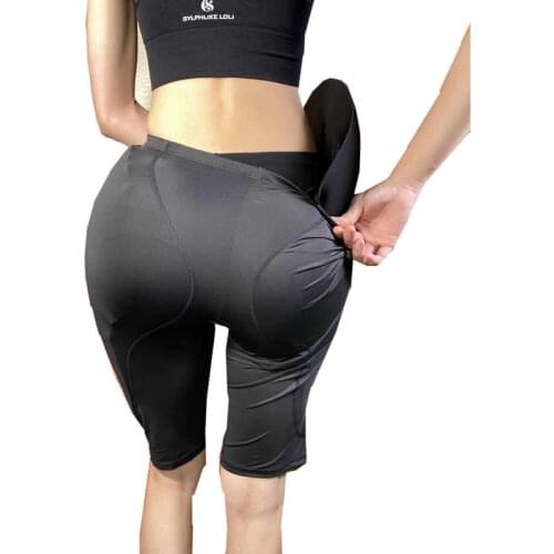 2PS Open-crotch Sponge Padded Women Butt Hip Up Padded Enhancer Crossdresser PANTY