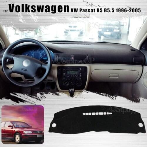 Dash mat dashmat for Volkswagen VW Passat B5 B5.5 1996-05 Anti-Slip Mat Dashboard Cover Pad Sunshade Dashmat Carpet Accessories