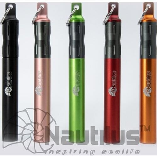 Nautilus Scuba Diving Shake Bell O Ring Storage Underwater 120-Decibel Waterproof Safe Dive Freedive Snorkeling