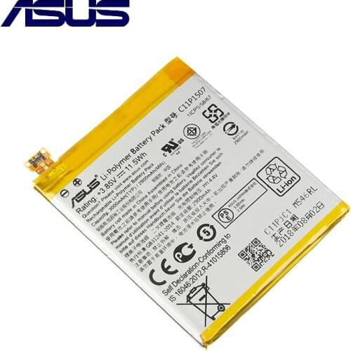 Original ASUS High Capacity C11P1507 Battery For ASUS ZenFone Zoom ZX551 ZX550 ZX551ML Z00XSB