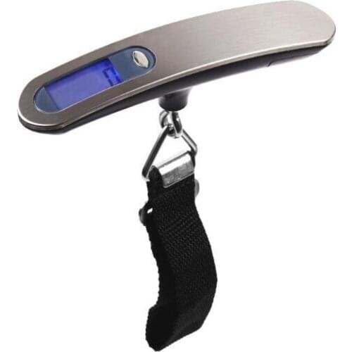 Portable Travel 110lb / 50kg LCD Digital Hanging Luggage Scale Weight Balance with Retail Box High Quality