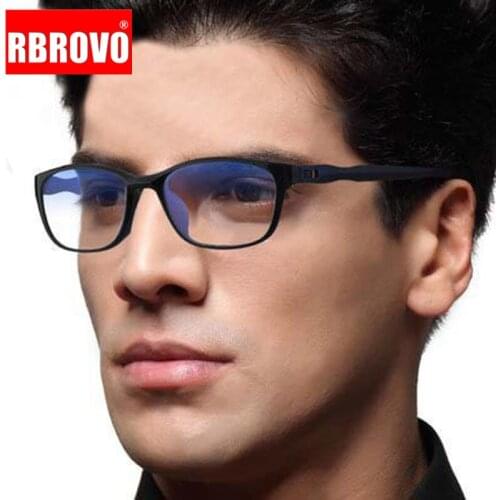 RBROVO Fashion Anti blue Rays Reading Glasses Men Women High Quality TR90 Material Reading Eyeglasses Prescription +1.0 +4.0