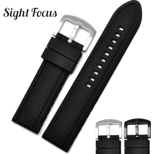 22mm Sports Waterproof Watchband for Citizen Fossil Men Watch Bracelet Belt Accessorie Uhr Correas Relojes Montre Zegarek Opaska