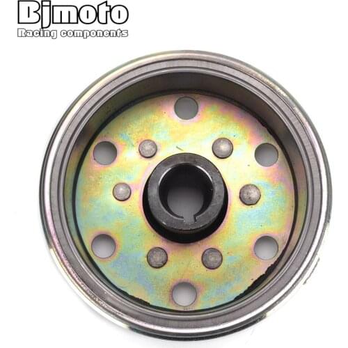 BJMOTO Motorcycle Coil Magneto Stator Flywheel Rotor For Yamaha Banshee 350 YFZ350 Rotor assy 1987-2006
