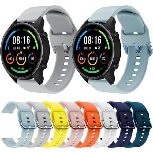 Replacement Silicone Band Strap For Xiaomi Mi Watch Color sports edition Wristband Bracelet Watchband