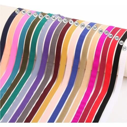10Yards 1.5cm Elastic Ribbon Edging Band For Garment Cuff Accessories DIY Handmade Craft Quilting Underwear Toy Webbing Material