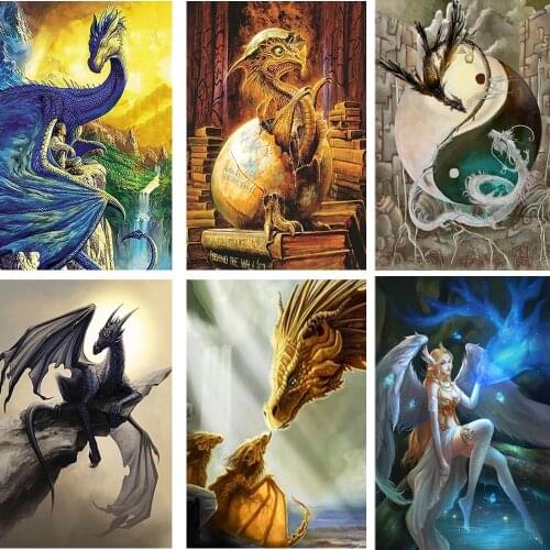 5d Diamond Painting Animal Diy Mosaic Square Diamond Round Diamond Painting Animal Embroidery Painting Diamond Home Decoration