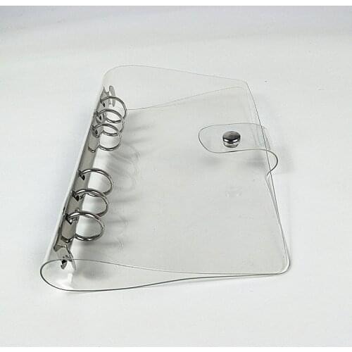 A5 A6 A7 Transparent Binder Loose Notebook Loose Leaf Inner Pages Journal Planner Organizer Diary School Office Supplies
