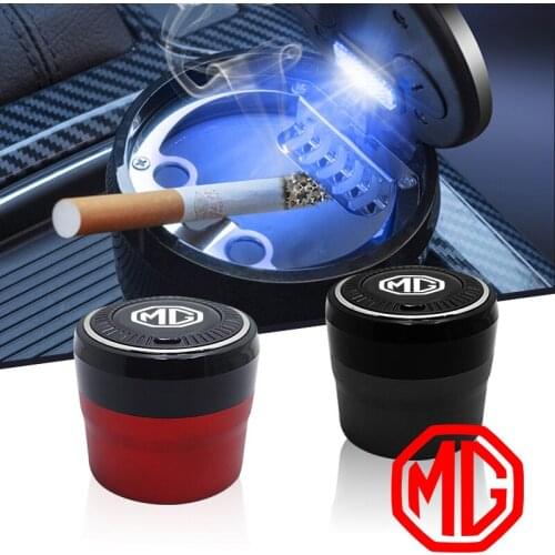 Car ashtray cenicero abs led Push button switch for mg zs express MG 3 6 7 gs tf zr zt X-Power Car Accessories