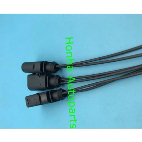 Free shipping 5/10/20/50/100 pcs 2 Pin Plug Flat Contact Housing Socket Connector Wire Harness Cable 1J0973802 1J0 973 802