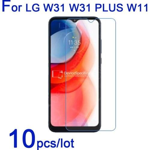 For LG W31 W31+ PLUS W11 LCD protection film,10pcs/lot Soft Screen Protectors Clear/matte/Nano Explosion-Proof Protective Films