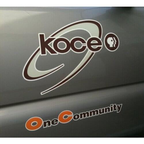 Outdoor usage pvc car door magnet bumper sticker,Custom Vinyl Sticker Die Cut Decals ---PX7018