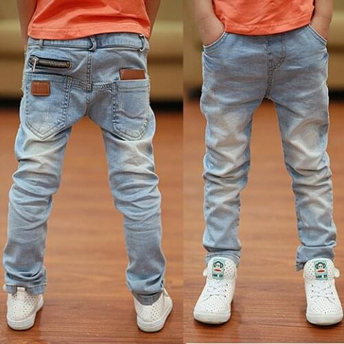 Kids 2020 new Spring and autumn boys baby tide Children jeans
