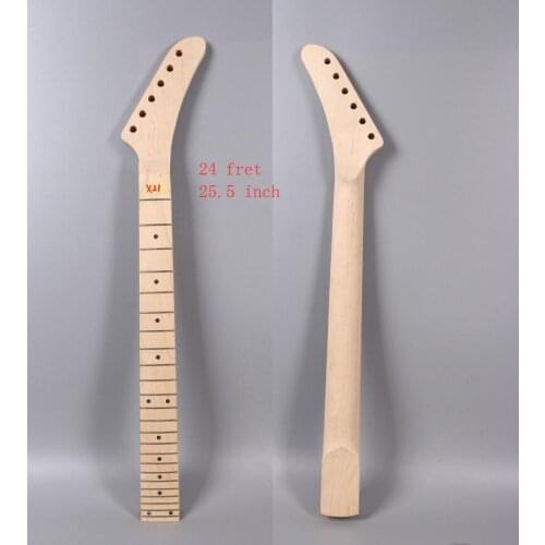 Electric guitar neck 24 Fret 25.5" Maple Fretboard Truss rod New