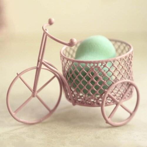 Cute Iron Tricycle Art Decoration Wedding Sugar Jewelry Container Storage Holder for gift to friends accessories, candy