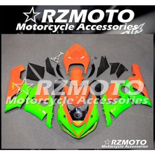 New Abs Motorcycle Fairing Fit For Kawasaki ZX6R 636 ZX-6R 2005 2006 Bodywork Injection mold Store No.0326