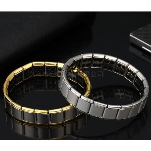 New Twisted Stainless Steel Magnetic Bracelet for Women Healing Magnetic Bangle Balance Health Bracelet Men Health Care Jewelry