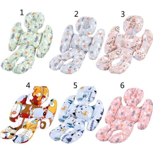 Baby Stroller Seat Cushion Thick Warm Car Seat Pad Cotton Sleeping Mattresses Pillow For Carriage Infant Pram Accessory