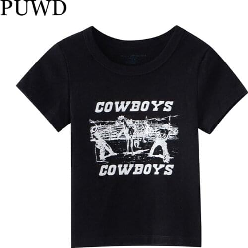 PUWD Women's T-shirts With Inscriptions
