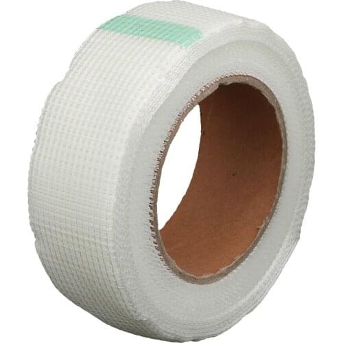 Uxcell 45mm Width Self Adhesive Sheetrock Drywall Joint Mesh Tape Wall Repair Fabric