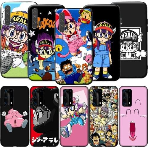 GX61 Dr. Slump Arale Silicone Case for Huawei P9 P10 P20 P30 P40 Y6 2018 Y7 Y9 Lite Pro Max Prime Mini