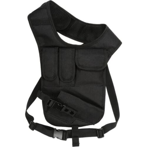 Tactical Nylon Chest Bags Strap Crossbody Pack Unisex Hip-Hop Vest Chest Rig Bags Outdoor Street Style Holster Waist Belt Bag