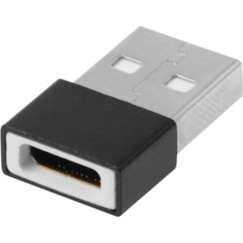 USB 2.0 Male to Type C USB 3.1 Female Converter Charging Adapter Data Transfer-U1JA
