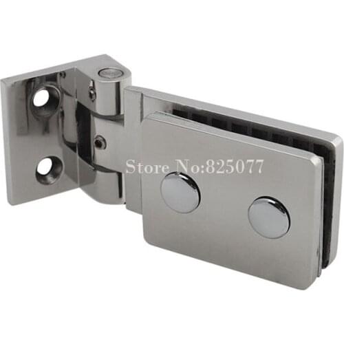 Top Quality 90 Degrees Stainless Steel 304 Wall Mount Glass Shower Door Hinge HM137