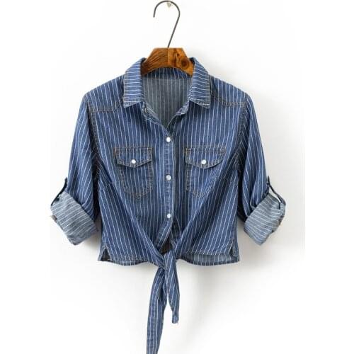 Yichili Women's Striped Shirts