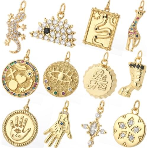Giraffe Hedgehog Gecko Snake Animals Charms for Jewelry Making Diy Earrings Charms Diy Pendant Necklace Charms Designer Dijes