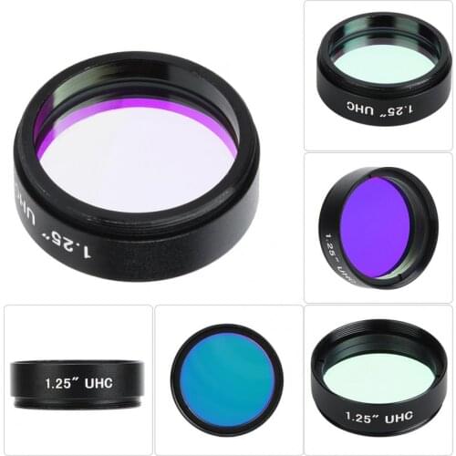 1.25'' 31.7mm UHC Elimination of light pollution filters for Astronomical Telescope Monocular Eyepiece Observations of Deep Sky