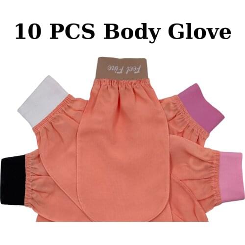100% Turkish Silk Bath Mitt Body Glove For Pure Skin Whitening Make-up Removal Body Cleansing For Spa Bath Shower by Feel Fine