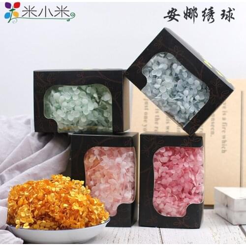 20g/Lot High Quality Fresh Flowers Dried Natural Leaves Anna Hydrangea Flower Heads For DIY Real Eternal Wedding Decoration