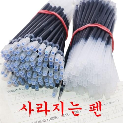 20 Pcs 0.5mm Automatic faded refill blue ink student calligraphy practice refill Ballpoint pen refill Student stationery