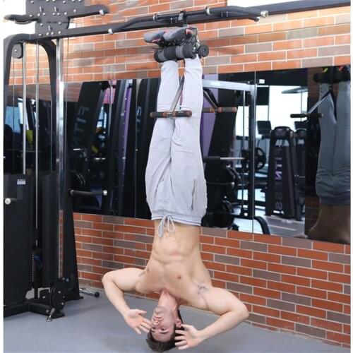 Automatic Clamping Upside Down Auxiliary Machine Fitness Body Workout Extender Sport Martial Arts Spinal Traction Device Booster