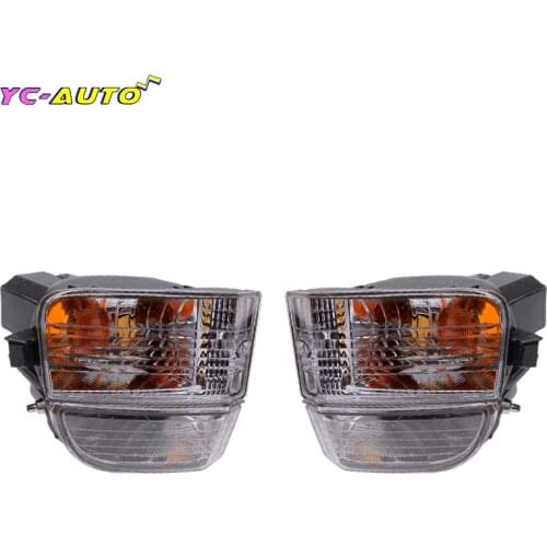 Car Front Fog Lamp Foglights Front Bumper Fog Car Lights Driving Lamp headlight For Toyota RAV4 2001-2003 Fog Lamp Assembly