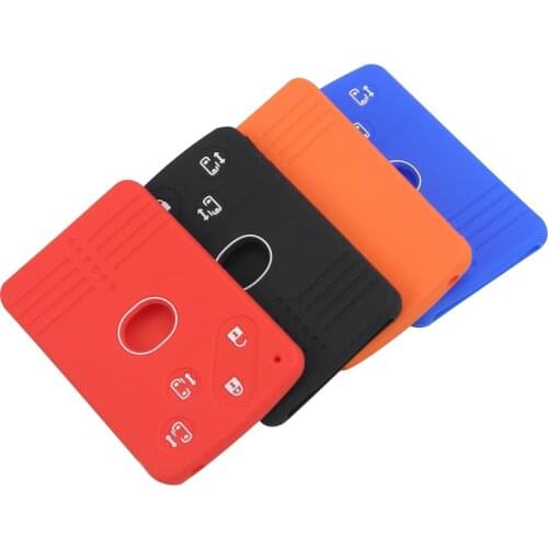 Bilchave 4 Buttons Silicone Remote Car Key Case Cover Fob For Mazda 5 6 8 M8 CX-7 CX-9 Smart Key Case Protector