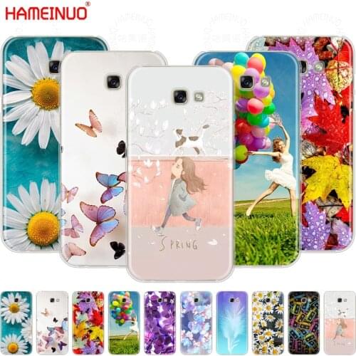 HAMEINUO Painting Pattern cell phone case cover for Samsung Galaxy A3 A310 A5 A510 A7 A8 A9 2016 2017 2018