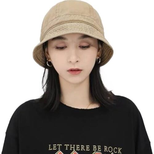 Clape Solid Bucket Hat Unisex Bob Caps Hip Hop Gorros Men Women Summer Panama Cap Beach Sun Fishing Boonie Hat For Male Female