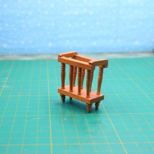 A01-X080children baby gift Toy 1:12 Dollhouse mini Furniture Miniature rement Doll accessories wooden Magazine shelves D077 1pcs