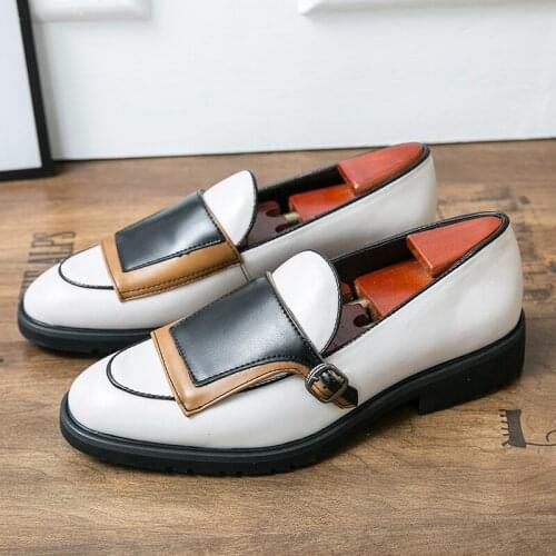 IZEIZIG Mens Leather Shoes